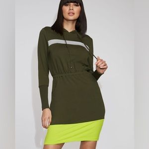 Hooded Sweatshirt Dress